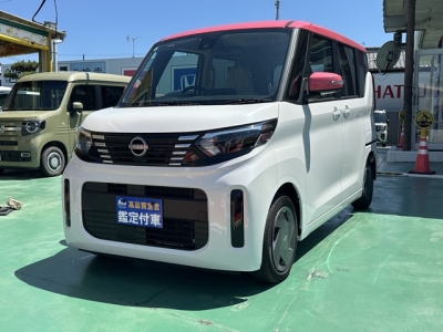 新型ルークス(ニッサン)ディーラ-試乗車 前方