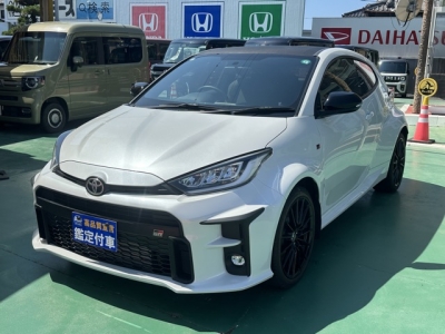 GRヤリス(トヨタ)中古車 前方