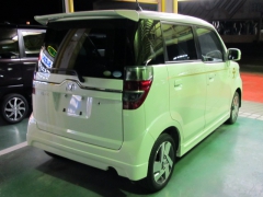 ゼストスパーク(ホンダ)未使用車 後方
