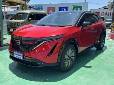 アリア(ニッサン)中古車 前方