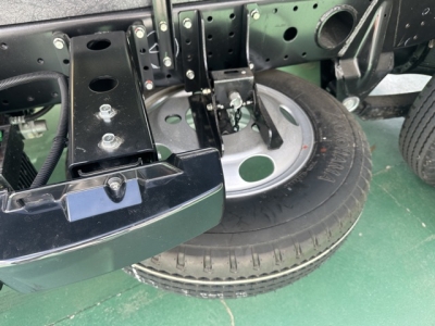 キャンター(三菱)登録済未使用車 後席内装