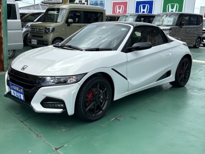 S660(ホンダ)届出済未使用車 前方