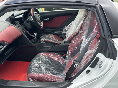 S660(ホンダ)届出済未使用車 前席内装