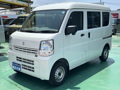 エブリイバン(スズキ)ディーラ-試乗車 前方