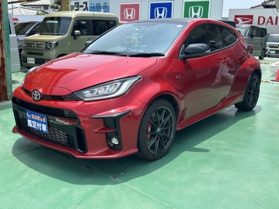 GRヤリス(トヨタ)中古車 前方