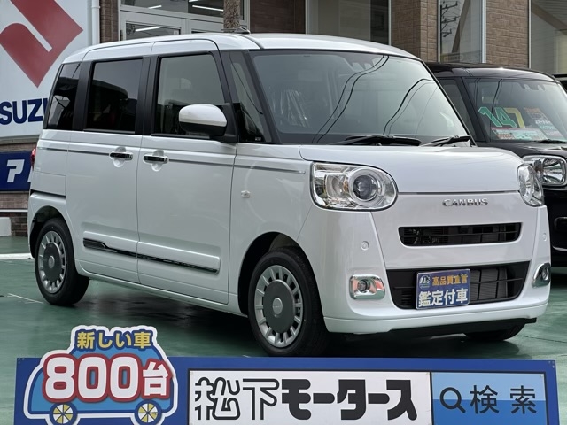 ムーヴキャンバス(ダイハツ)新車見本展示無全体拡大