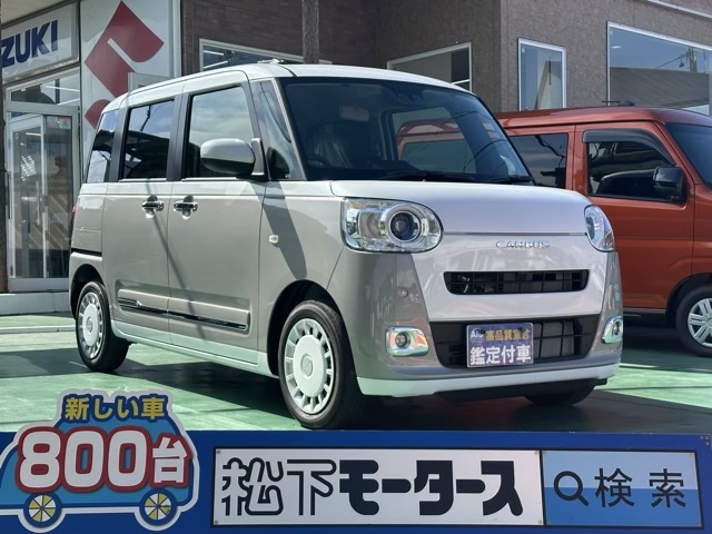 ムーヴキャンバス(ダイハツ)新車見本展示無全体拡大