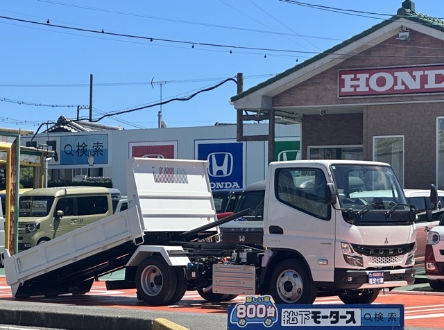 キャンター(三菱)レンタ登録済未使用車全体拡大