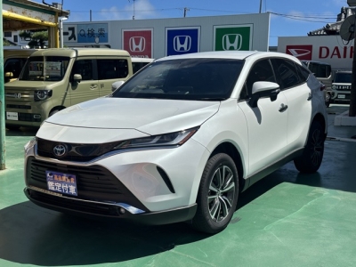 ハリアーハイブリッド(トヨタ)中古車 前方
