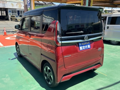 ルークス(ニッサン)中古車 後方