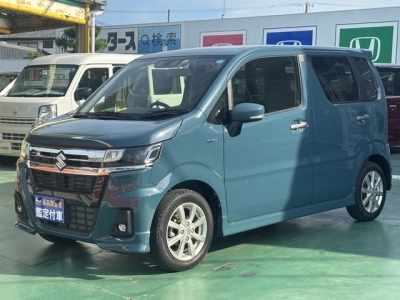 ワゴンRカスタムＺ(スズキ)中古車 前方