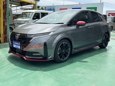 オーラ(ニッサン)登録済未使用車 前方