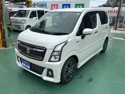 ワゴンRスティングレー(スズキ)中古車 前方