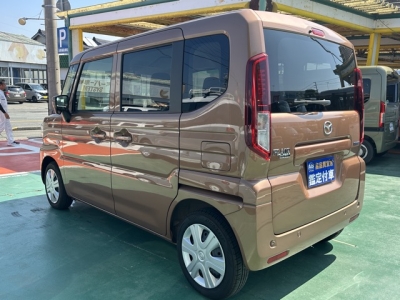 新型スペーシアのOEM(スズキ)中古車 後方