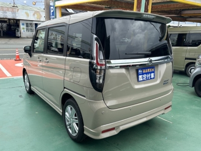 新型ソリオ(スズキ)登録済未使用車 後方