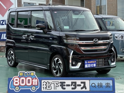 新型スペーシアカスタムのOEM(スズキ)届出済未使用車 全体