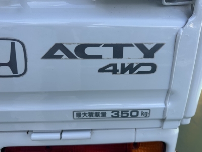アクティT(ホンダ)中古車 後席から見た前席