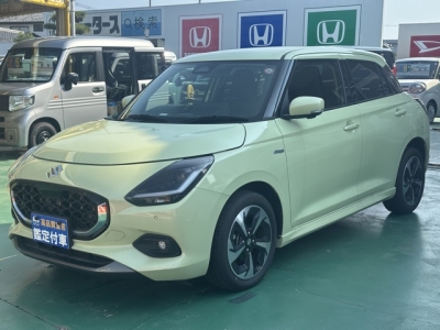 新型スイフト(スズキ)ディーラ-試乗車 前方