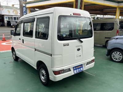 ピクシスバン(トヨタ)中古車 後方