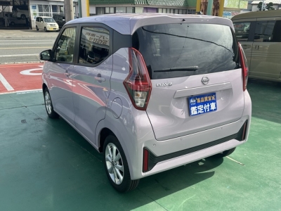 デイズ(ニッサン)中古車 後方