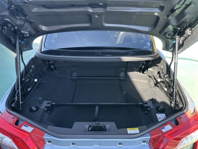 コペン(ダイハツ)届出済未使用車 後席から見た前席