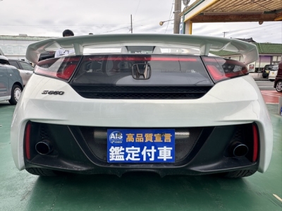 S660(ホンダ)中古車 後席内装