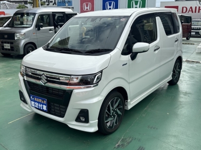 ワゴンRカスタムＺ(スズキ)中古車 前方