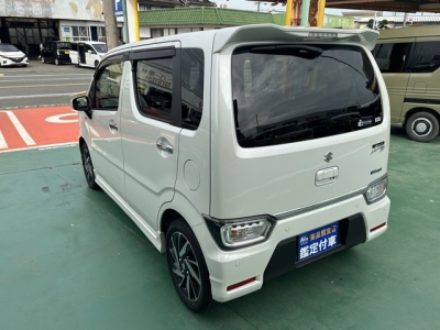 ワゴンRカスタムＺ(スズキ)中古車 後方