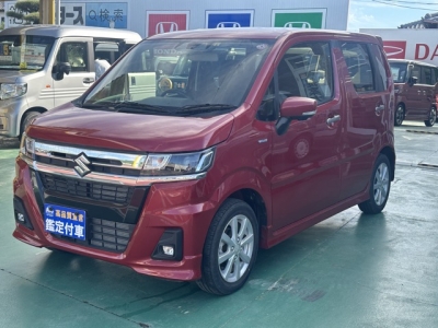 ワゴンRカスタムＺ(スズキ)中古車 前方
