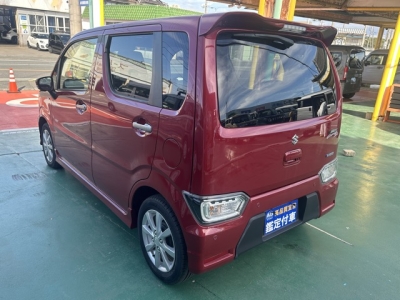 ワゴンRカスタムＺ(スズキ)中古車 後方