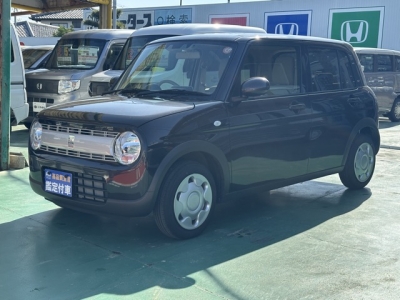 ラパン(スズキ)ディーラ-試乗車 前方