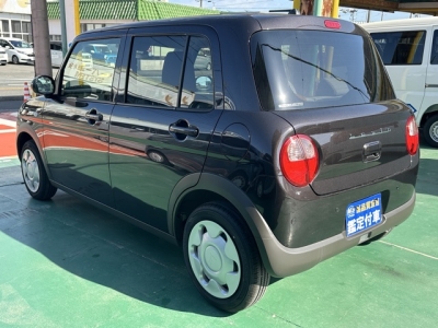 ラパン(スズキ)ディーラ-試乗車 後方