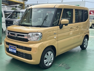新型スペーシア(スズキ)届出済未使用車 前方