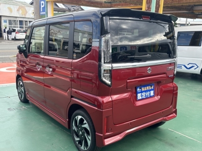 新型スペーシアカスタム(スズキ)届出済未使用車 後方