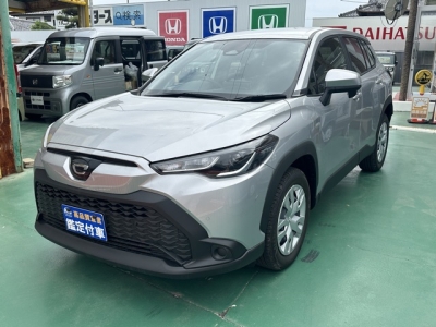 カローラクロス(トヨタ)登録済未使用車 前方