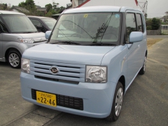 ムーヴコンテ(ダイハツ)試乗車 前方