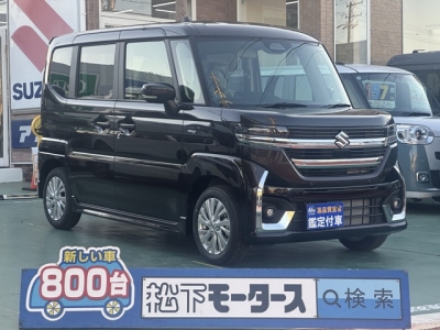 新型スペーシアカスタム(スズキ)届出済未使用車 全体