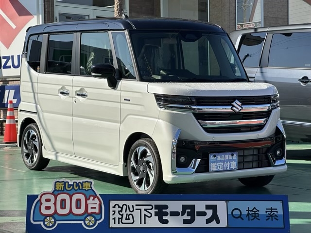 新型スペーシアカスタム(スズキ)届出済未使用車全体拡大