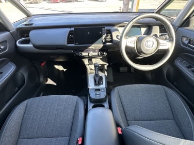 フィット(ホンダ)レンタＵＰ 後席から見た前席