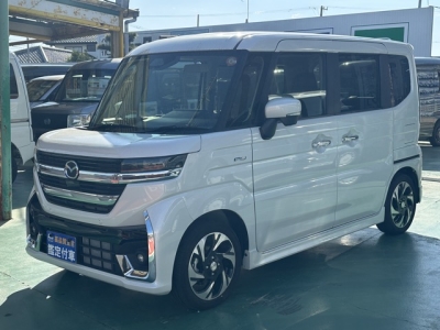 新型スペーシアカスタムのOEM(スズキ)中古車 前方