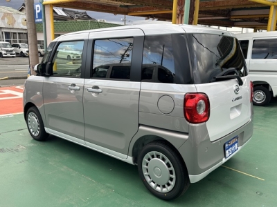 ムーヴキャンバス(ダイハツ)届出済未使用車 後方
