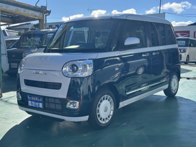 ムーヴキャンバス(ダイハツ)届出済未使用車 前方