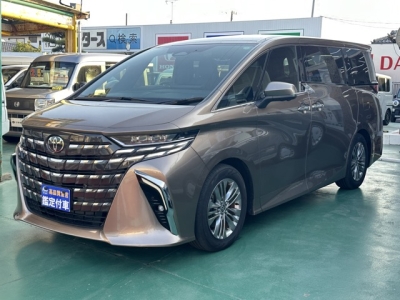 アルファードハイブリッド(トヨタ)中古車 前方