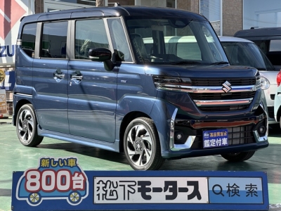 新型スペーシアカスタム(スズキ)届出済未使用車 全体
