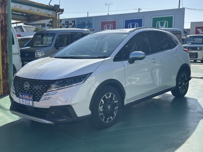 ノート(ニッサン)中古車 前方