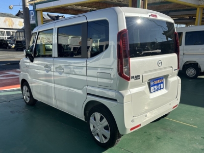 新型フレアワゴン(マツダ)中古車 後方