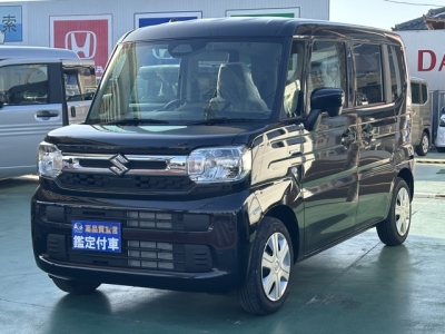 新型スペーシア(スズキ)届出済未使用車 前方