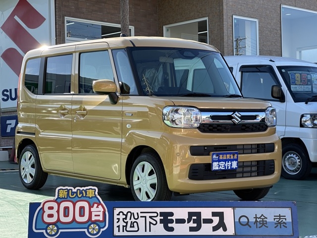 新型スペーシア(スズキ)届出済未使用車全体拡大