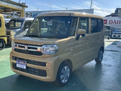 新型スペーシア(スズキ)届出済未使用車 前方