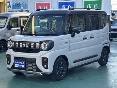 新型スペーシアギア(スズキ)届出済未使用車 前方